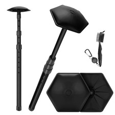 Portable Golf Travel Bag Support Pole, Anti-Impact Support Cover Protector an...