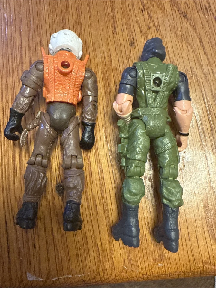 Lanard The Corp! Lote de figuras de acción de 4" The Pilot and the Troll 2005 Foto 2 de 3