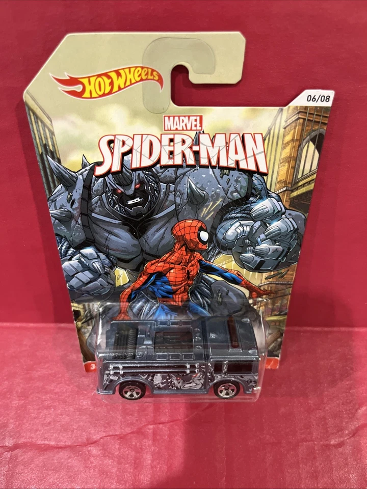 2013 Hot Wheels Spider-Man Fire-Eater #6/8 - Image 2 of 4