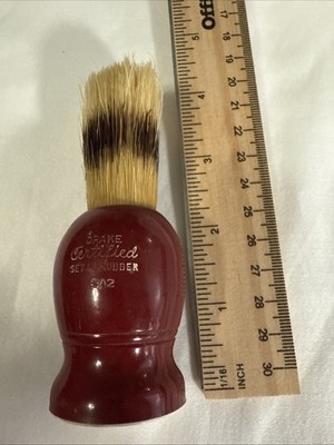 1910-30 s Drake Red Shaving Brush SA2