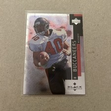 🔴1998 Upper Deck Black Diamond Mike Alstott #54 Tampa Bay Buccaneers Vintage