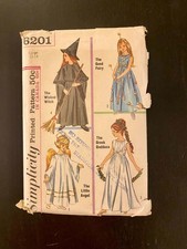 Simplicity sewing pattern 6201 size Large 12-14 Angel Fairy Witch Goddess