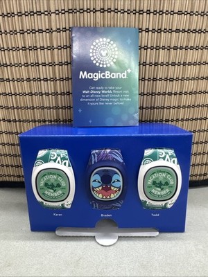 Disney Parks Disney Vacation Club DVC Stitch MagicBand Plus 7E26 7E27 2D05