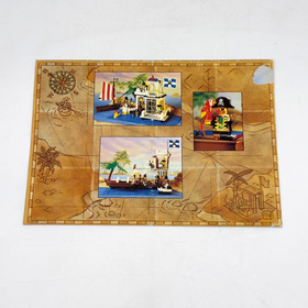 Lego 6267 Pirates Lagoon Lockup Vintage Legoland - Instruction Book Only