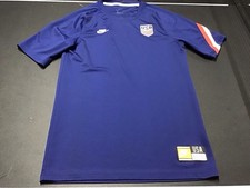 Nike DRI-FIT Men’s Team USA USMNT Soccer Jersey Size Small Blue 