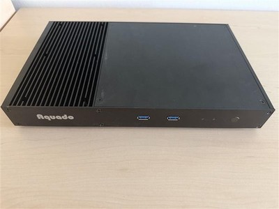 PC-Aquado Slim Vesa i5 Fanless 500 GB SSD wenig gebraucht Windows 11 Pro