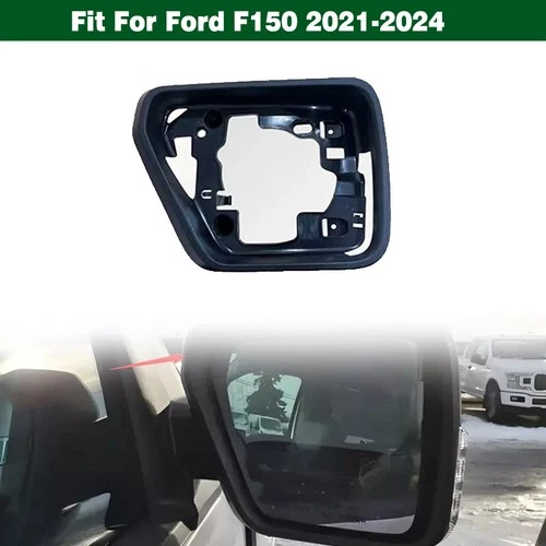 Right Rearview Mirror Frame Housing Mirror Cover Trim For Ford F150 2021-2024