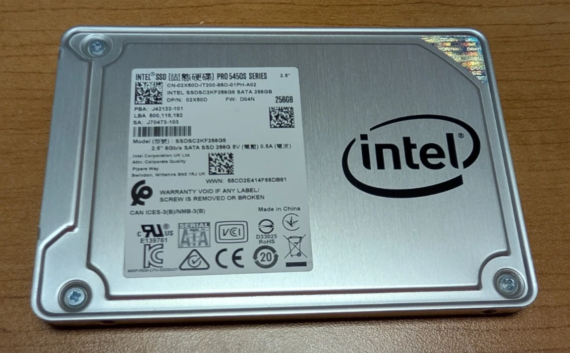 Intel 256 GB Solid State Drives 2.5 in Form Factor for sale | eBay