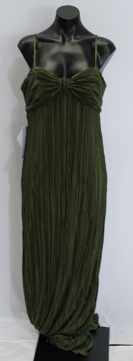 Azazie Atelier Women's Nephele Maxi Dress NC3 Moss Green Size US 14 (UK 18)  NWT | eBay