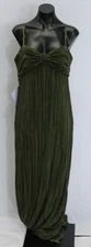 Azazie Atelier Women's Nephele Maxi Dress NC3 Moss Green Size US 14 (UK 18) NWT