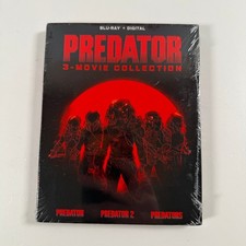 Predator 3-Movie Collection Blu-ray 2010 Schwarzenegger, Brody, Sci-Fi Action