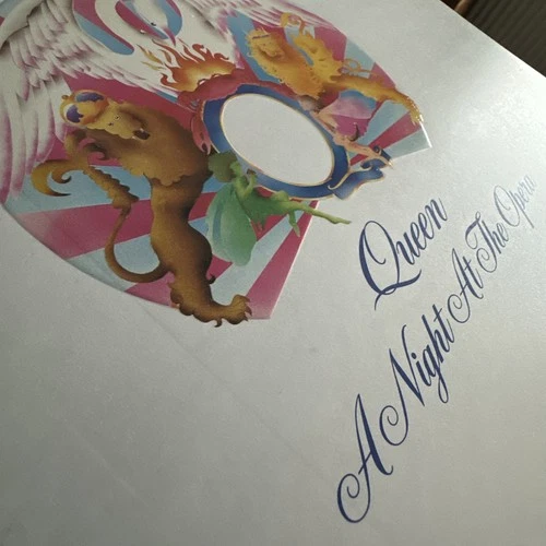 QUEEN  A NIGHT AT THE OPERA  1975 UK 1st , 'blair's', embossed logo, Excellent