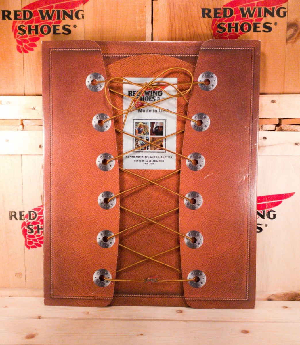 Red Wing Shoes 100th Anniversary Poster Set 2504/3000 | eBay