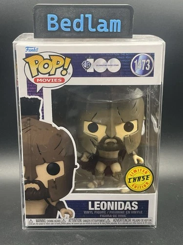 Funko Pop! Movies: WB Leonidas With Helmet CHASE #1473 W/ Protector