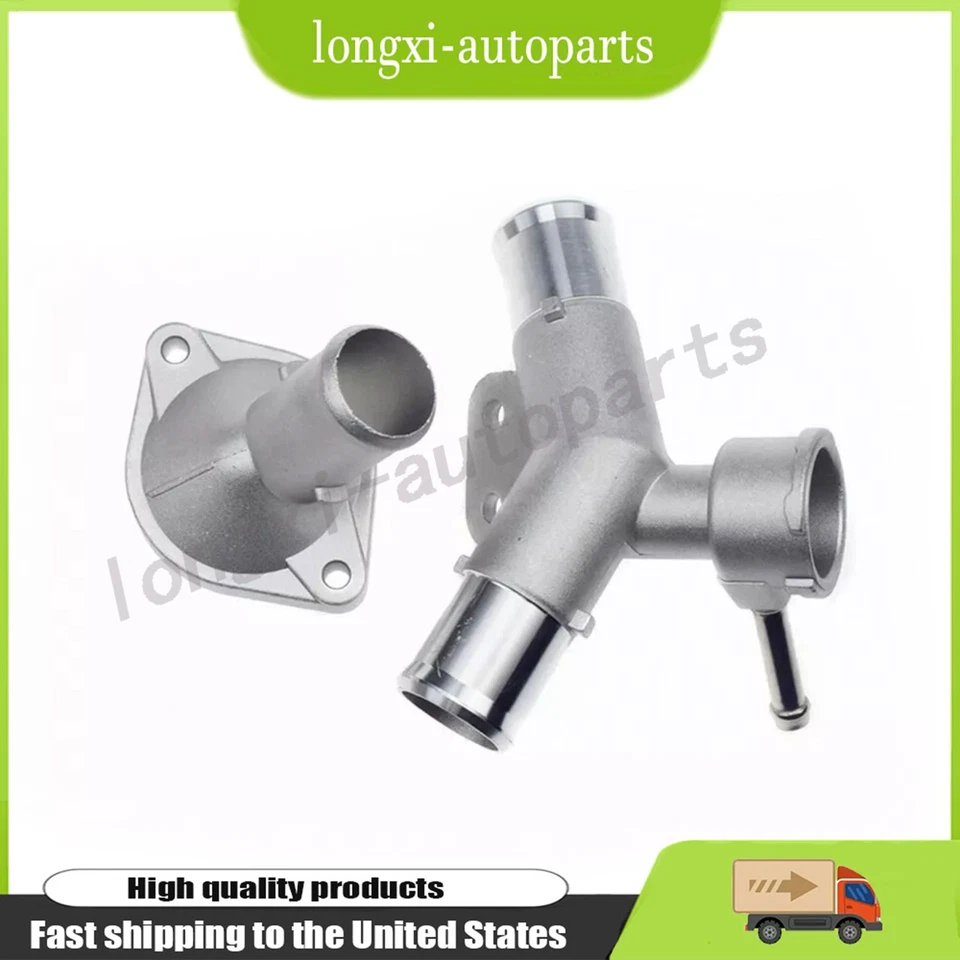 Kit de carcasa de termostato de refrigerante para cuello de llenado de refrigerante para Toyota Yaris 2007-19 Foto 3 de 4