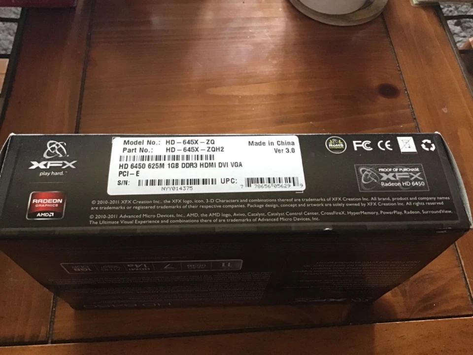 Radeon Graphics Card - HD6450 - 1GB - BRAND NEW IN BOX - Image 2 of 4