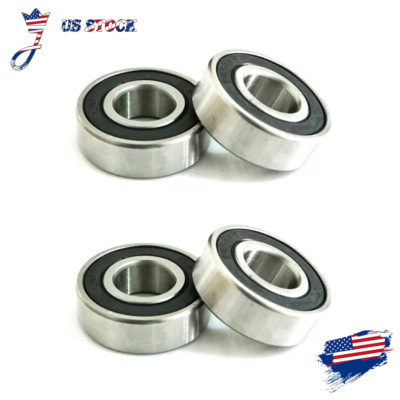 4 Pcs 6202 RS 6202 2RS Premium Sealed Bearings For 15x35 x11 6202 2RS C3 ABEC 3