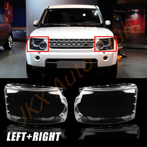 Headlight Shell Lens Clear Frame+Tape c For Land Rover Discovery 4 2014