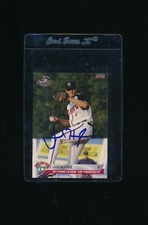 2006 Crosscutters JARED HUGHES Signed autograph PIRATES REDS from Connecticut