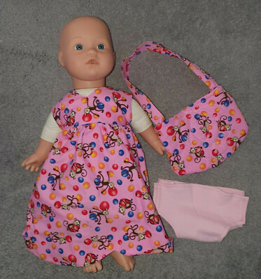 baby annabell clothes size