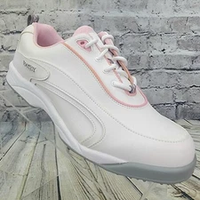 FootJoy GreenJoys Golf Shoes Spikes Women's Size 9.5 M White Pink Leather 48703