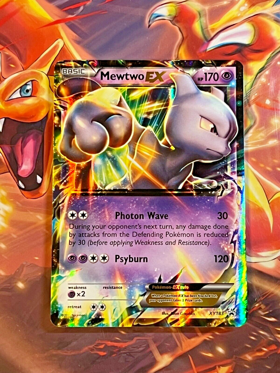 Pokemon Card TCG - Mewtwo EX - XY183 - Holo - NM | eBay