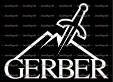 Gerber Knives - Outdoor/Hunting - Car/Truck Vinyl Die-Cut Peel N' Stick Decals