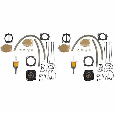 For Kawasaki Keihin CDK 2Dual Twin Carb Carburetor Rebuild Kit STX SXI ST XI 750