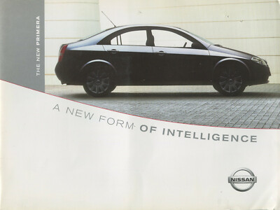 AUTO PROSPEKT: NISSAN PRIMERA - 2001 (INKL. S/SE/SVE/T-SPEC)