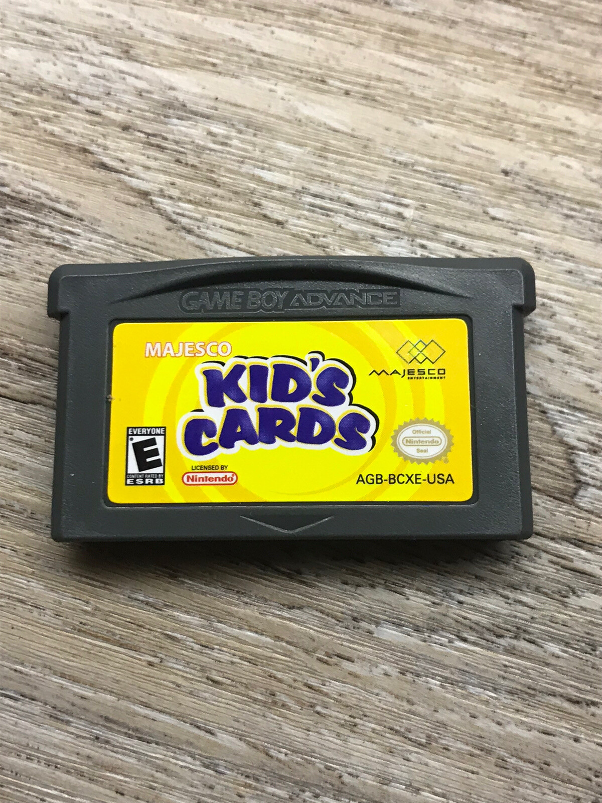 Majesco Kid's Cards (Nintendo Game Boy Advance, 2005)