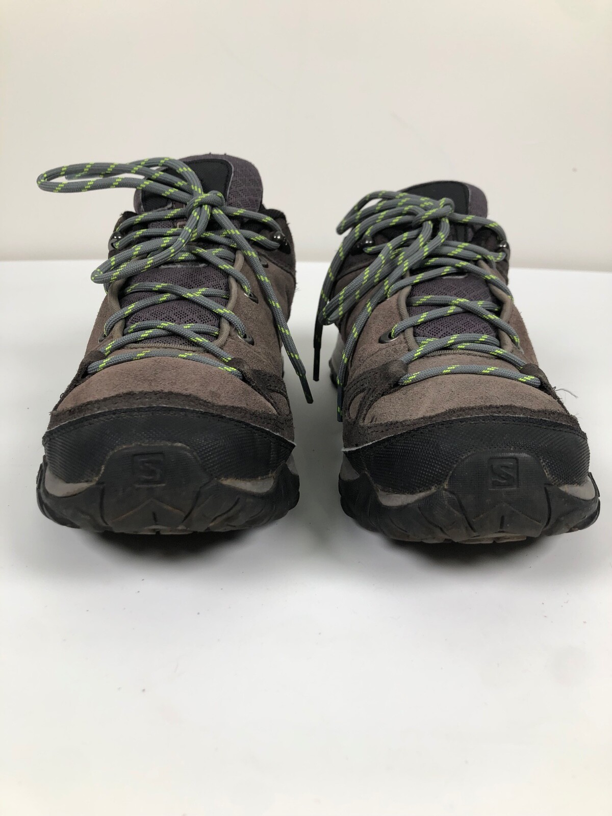 Scarpe da trekking Salomon uomo 9 42 2 3 in pelle scamosciata marrone