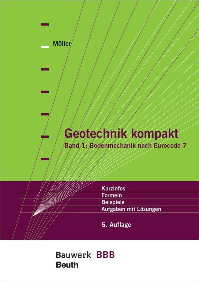 Thumbnail - Geotechnik Kompakt Gerd Möller Taschenbuch Bauwerk 400 S. Deutsch 2016