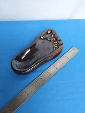 Vintage Ceramic Footprint Trinket Ashtray