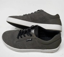 Supra Kids Westway Charcoal Suede Lace Sneaker Low Top Skate Sneakers