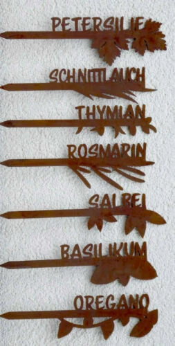 Gartenstecker für den Außenbereich aus Eisen