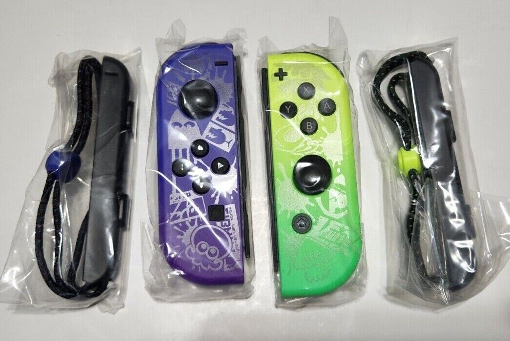 Joycons ONLY Nintendo Switch Splatoon 3 Edition joy-con controller joy con