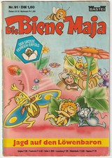 ✪ DIE BIENE MAJA #91 Jagd auf den Löwenbaron, Bastei Verlag 1979 COMICHEFT Z2