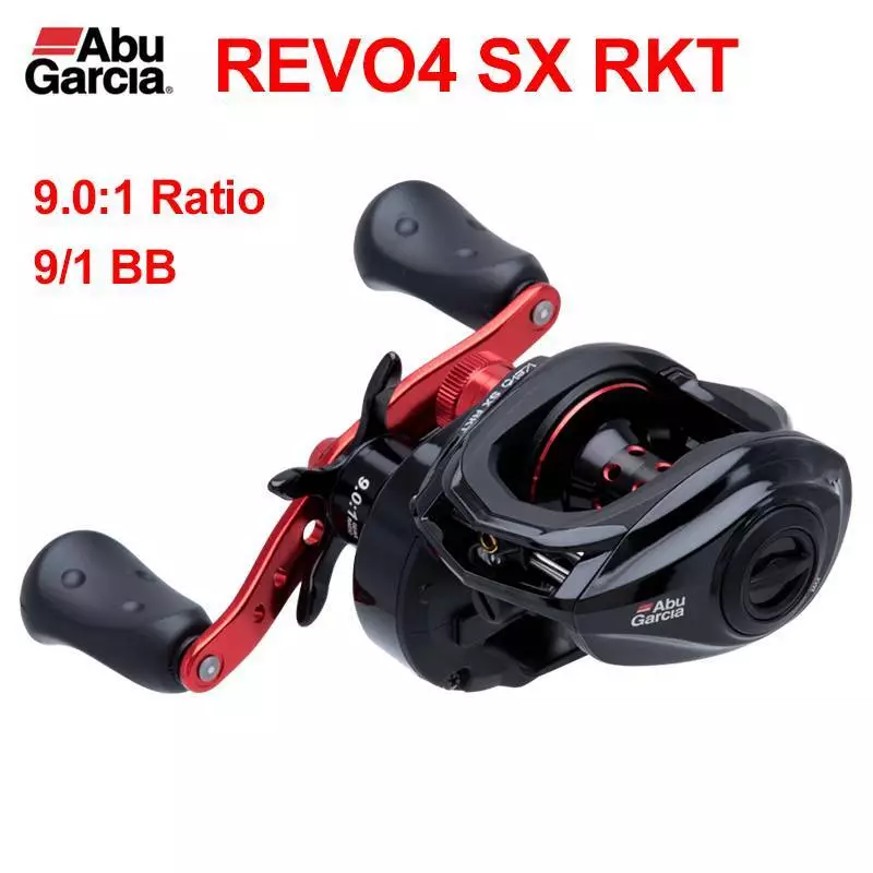 Abu Garcia REVO4 SX RKT Low Profile Baitcasting Fishing Reel 9:1