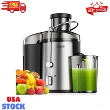 Juicer Machine, 600W Juicer with 3� Wide Mouth for Whole Fruits and Vegetable...