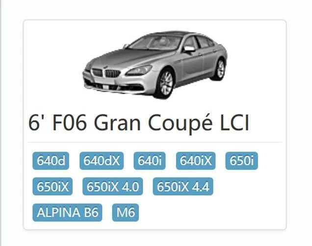 Limpador de neve chuva janela frontal original do fabricante para BMW 6 Series F06 F12 F13 M6 2011-19 - Imagem 3 de 4