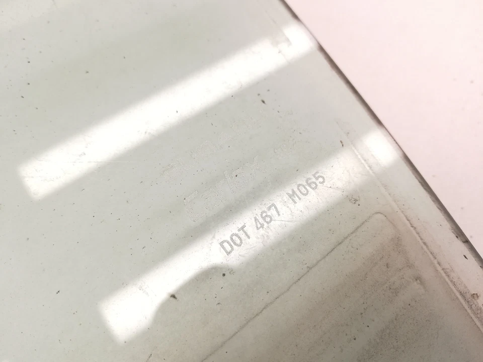 SUBARU OUTBACK BS BS9 Rear Left Door Glass 467M065 2.50 Petrol 129kw 2019 - Image 3 of 3