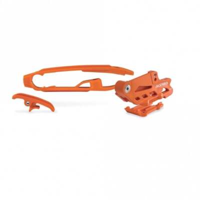 Acerbis Kettenblock & Schieber - KTM SX/SXF 125-450 11-15 SX250 11-16 (orange)