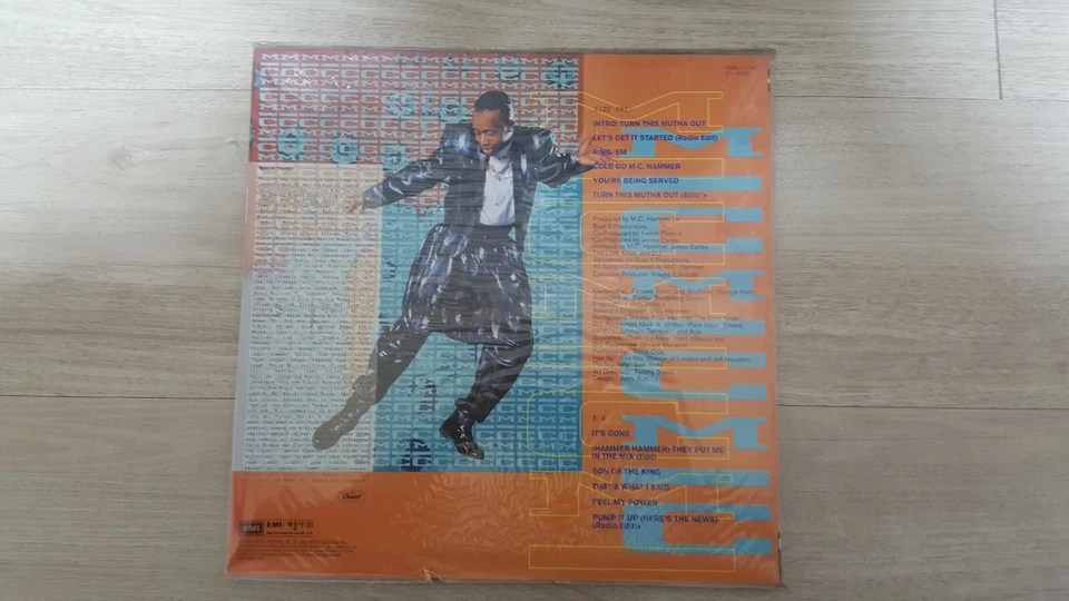 M.C. Hammer – Let's Get It Started 1991 Korea LP Sealed NEW - Image 2 of 3