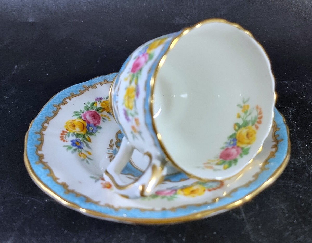 Rare Antique (1906) Crown Staffordshire F15793 English Bone