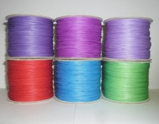 SUEDE CORD 1MM, JEWELLERY MAKING CRAFTS, CHOOSE COL LENGTH