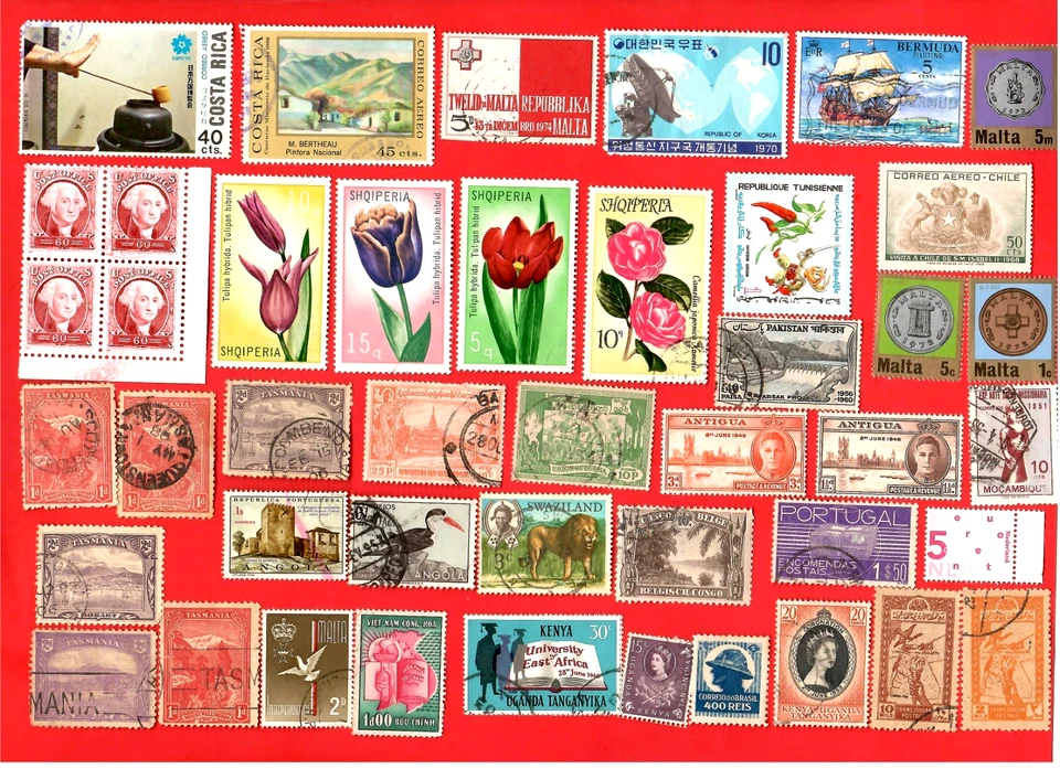 Worldwide Stamps & Pictorials Used & Mint  😊 - Image 4 of 4