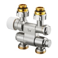 "Oventrop Multiblock TF Anschlussarmatur 1/2\" AußEngewinde X 3/4\" AußEngewinde,"