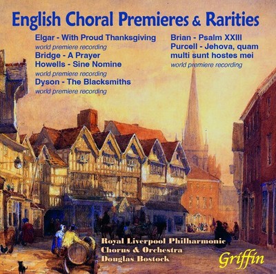 Royal Liverpool Phil - English Choral Premieres & Rarities [New CD