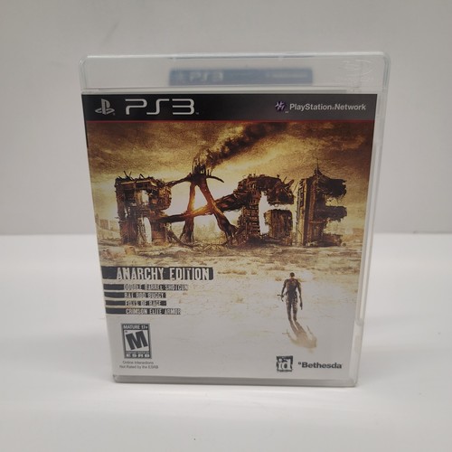Rage Sur PlayStation 3 - Édition Steelbook PAL - Jeu Complet Boîte Métal Bon état