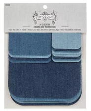 Sew-Ology Denim Iron-On Patches New